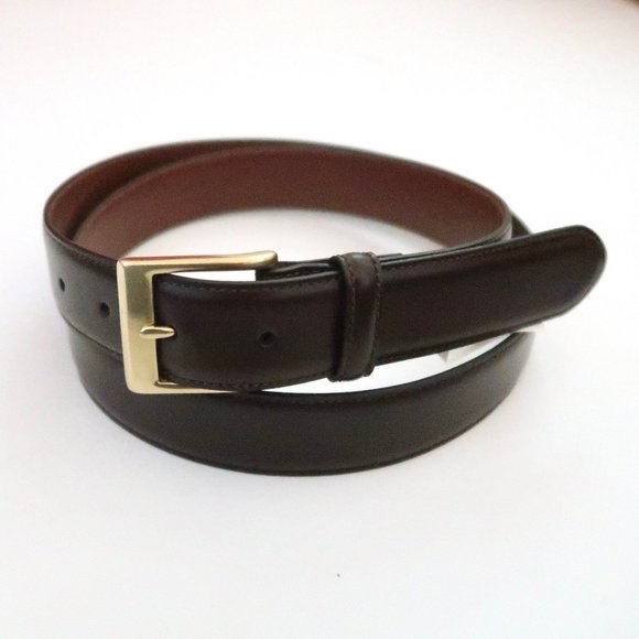 Full Grain Leather Belt USA Made Plain Smooth Leather Dress Belt - 1" Wide, 100% USA Full Grain Leather, Black Or Brown Mens Leather Belt Full Grain Leather Belt USA Made Plain Smooth Leather Dress Belt - 1" Wide, 100% USA Full Grain Leather, Black Or Brown Mens Leather Belt